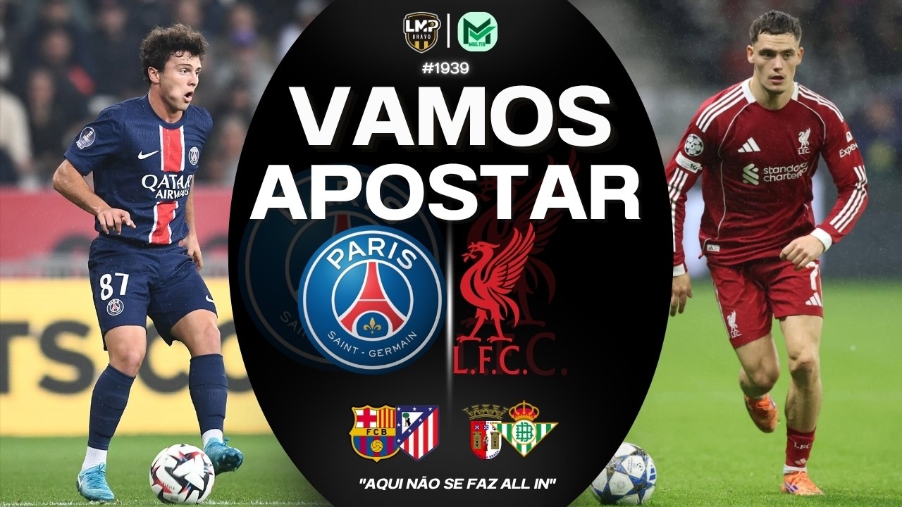 Quarta-feira de fator casa na Champions League com Vamos 1939.