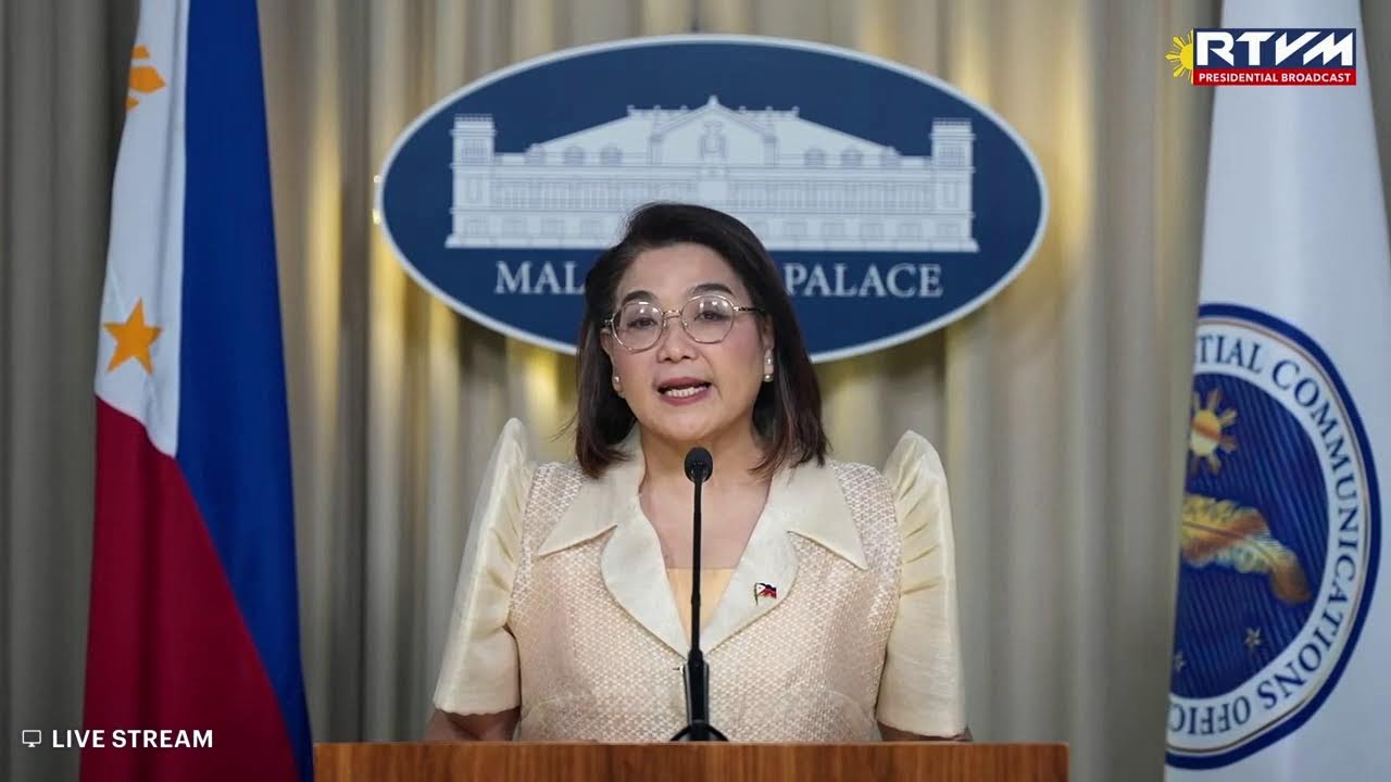 (PCO) Undersecretary and Palace Press Officer Atty. Claire Castro