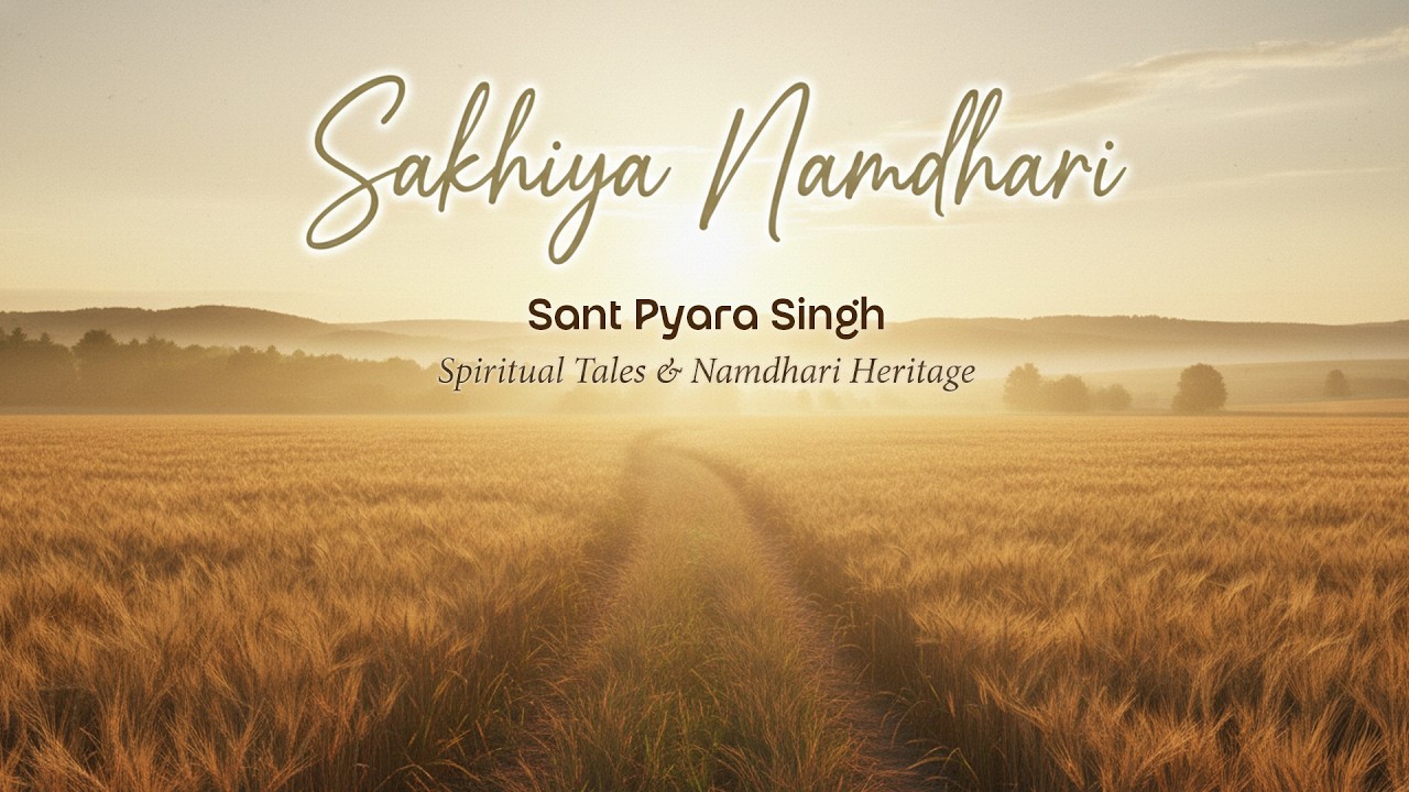 Sakhiya | Sant Pyara Singh | Sri Satguru Jagjit Singh Ji | Namdhari