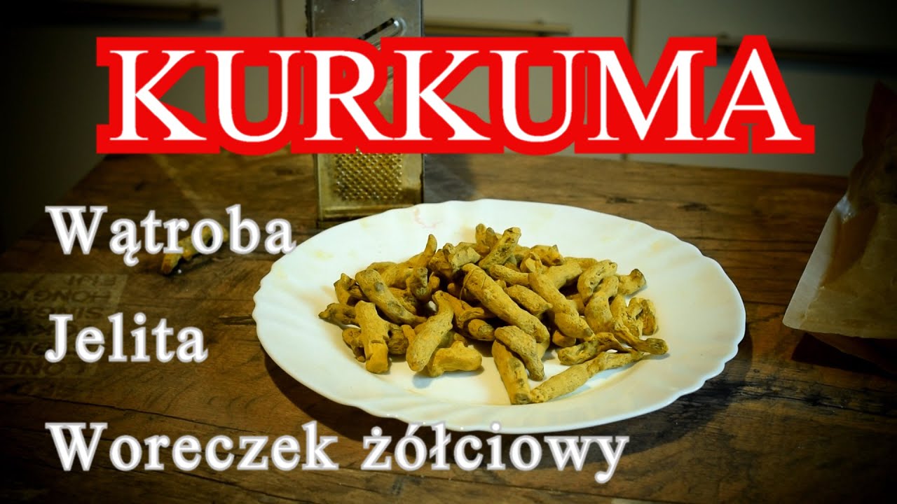 Na problemy z wątrobą, woreczkiem ż&oacute;łciowym. Mikstura z kurkumy.