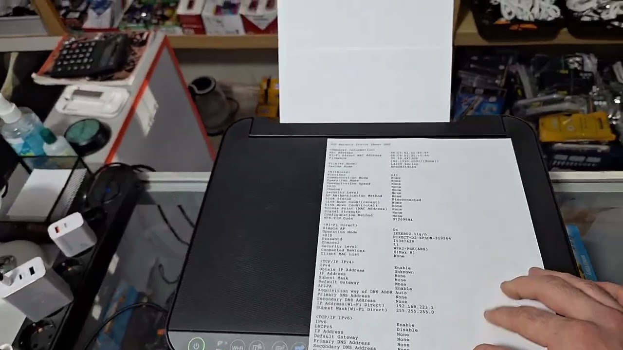 Принтер EPSON L3250 Как подключить к телефону через wi-fi? ✅