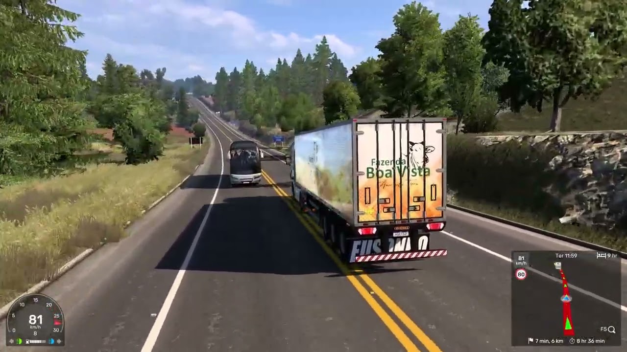 🚛 Baú Câmara Fria Transportando Carne Bovina | Da Fazenda Boa Vista à Entrega Final ❄️🥩