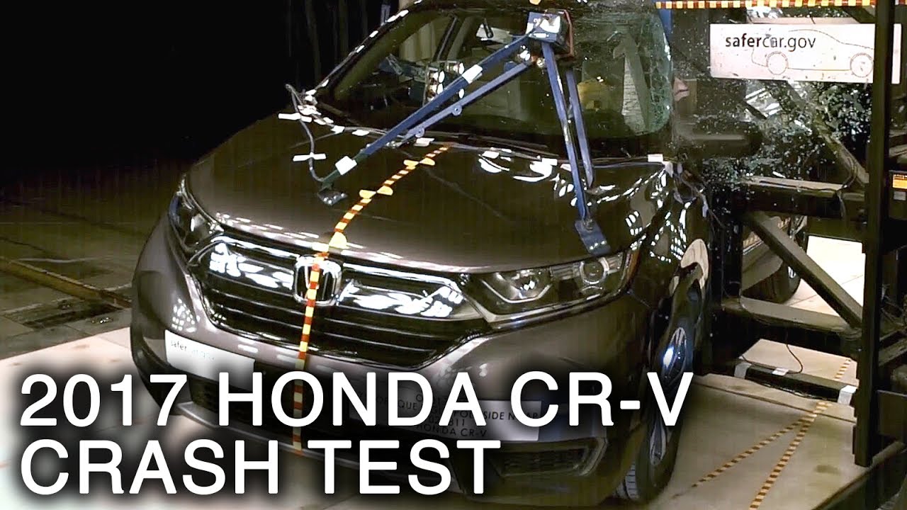 2017 Honda CR-V Pole Crash Test