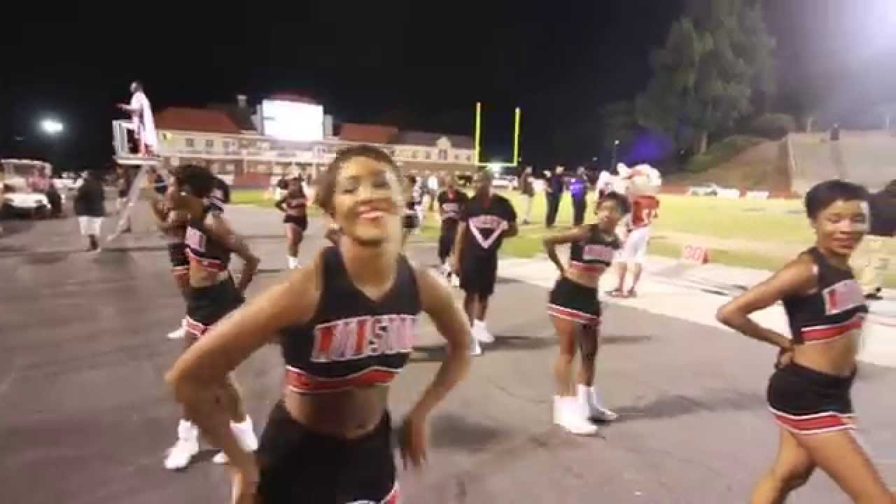 2014 WSSU Cheerleaders and Band, Get Up SU
