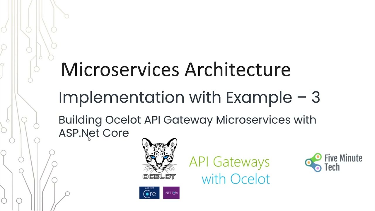 Building Ocelot API Gateway Microservices with ASP.Net Core - Microservice Implementation part 3