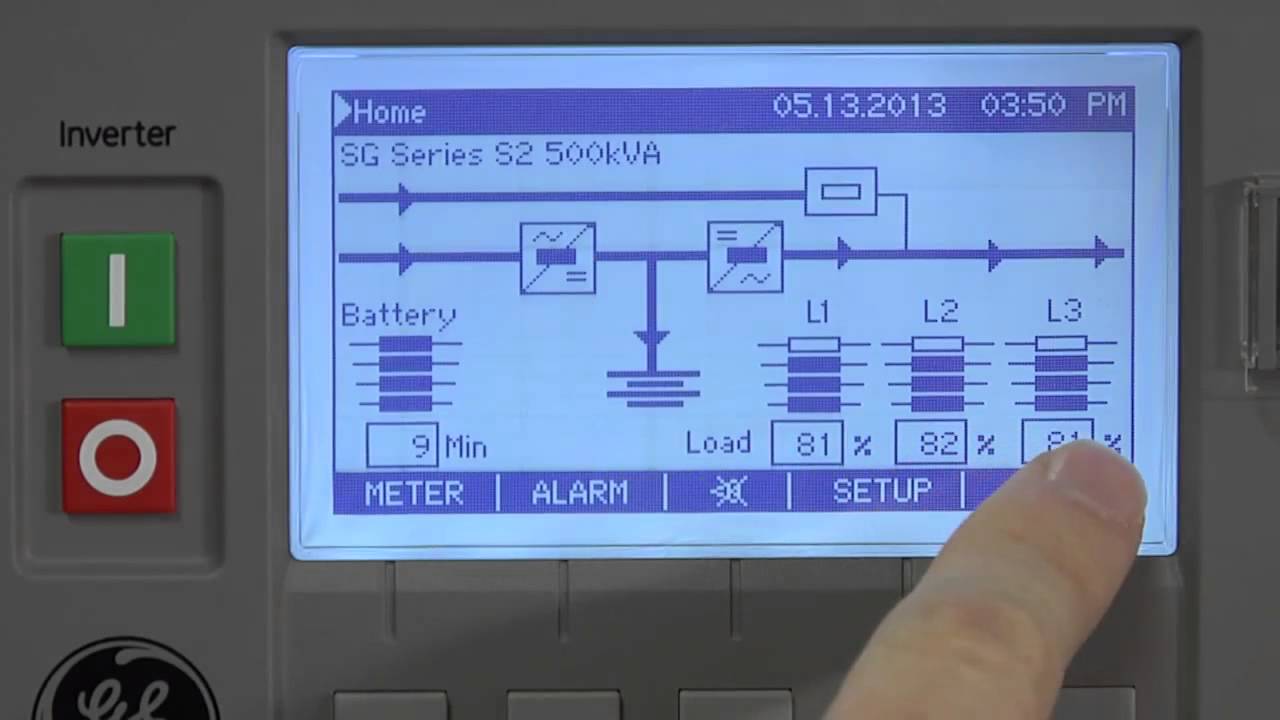 GE Critical Power UPS Innovation -  RPA Technology