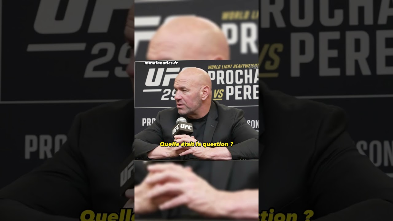 Dana White apprend l'existence de Baki 😁