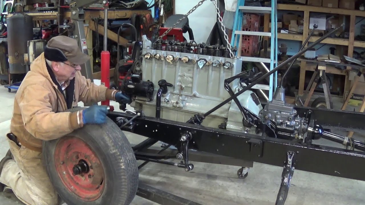 1936 Chevy Pickup - Engine Installation
