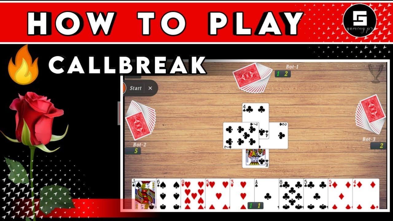 🔥HOW TO PLAY CALLBREAK CARDS GAME/IN BENGALI LANGUAGE/BY GAMING PRO/