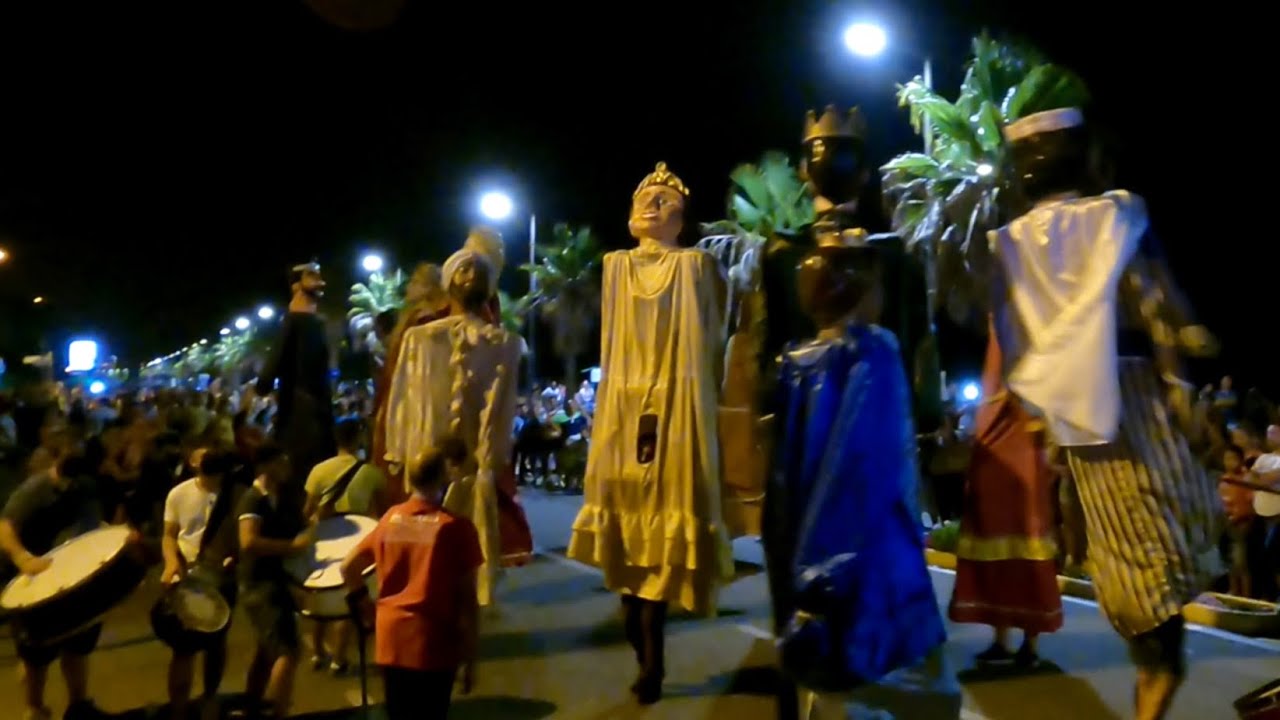 I Giganti in Calabria a San Ferdinando (RC) festa di Ferragosto tradizione calabrese al mare estate