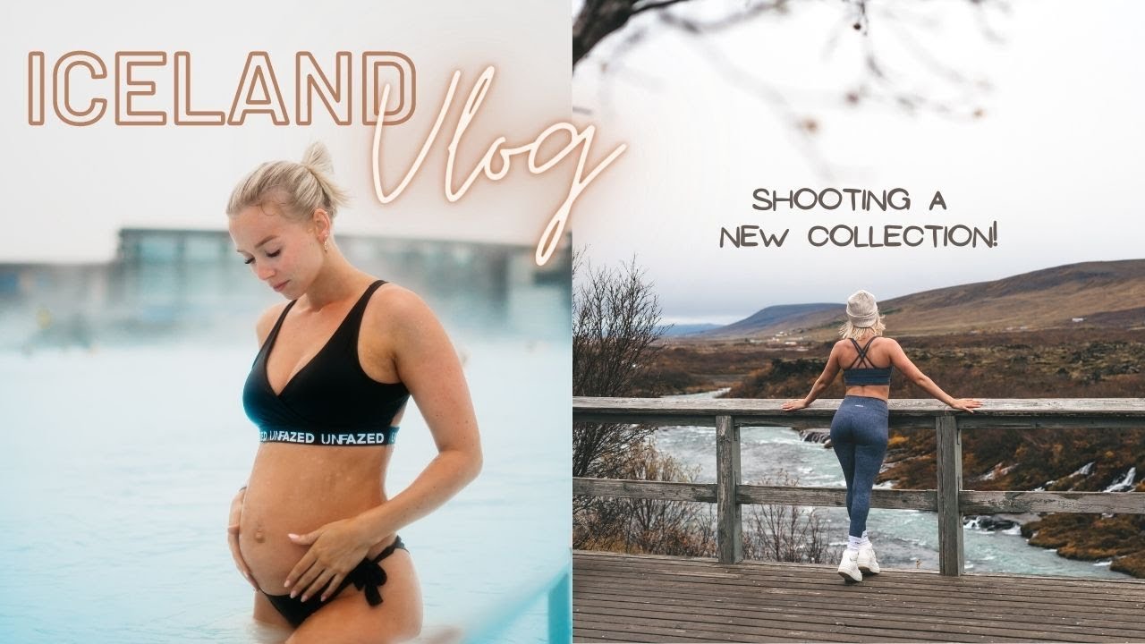 ICELAND WORKATION // 15 weeks pregnant // Shooting first Unfazed collection