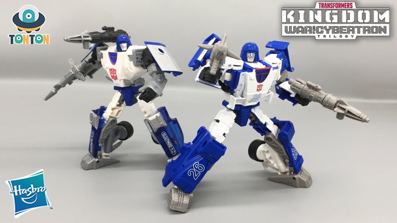 Transformer Kingdom Deluxe Mirage Review & Compare with Siege Mirage