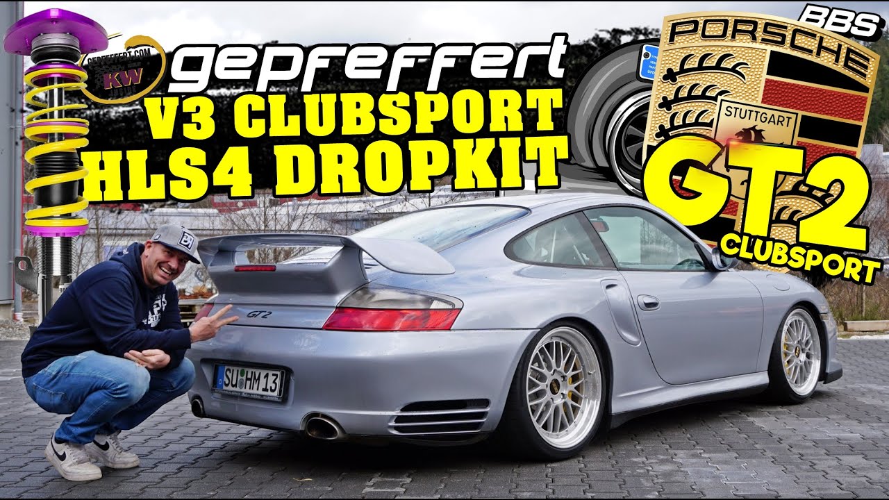 GT2 Clubsport mit GEPFEFFERT KW V3 Clubsport & GEPFEFFERT HLS