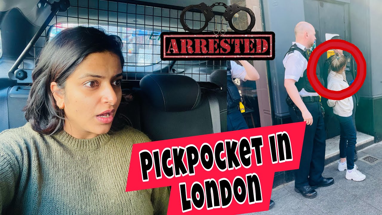 Pickpocket in London | Police Arrest | Racism in the UK | Lintu Rony | London