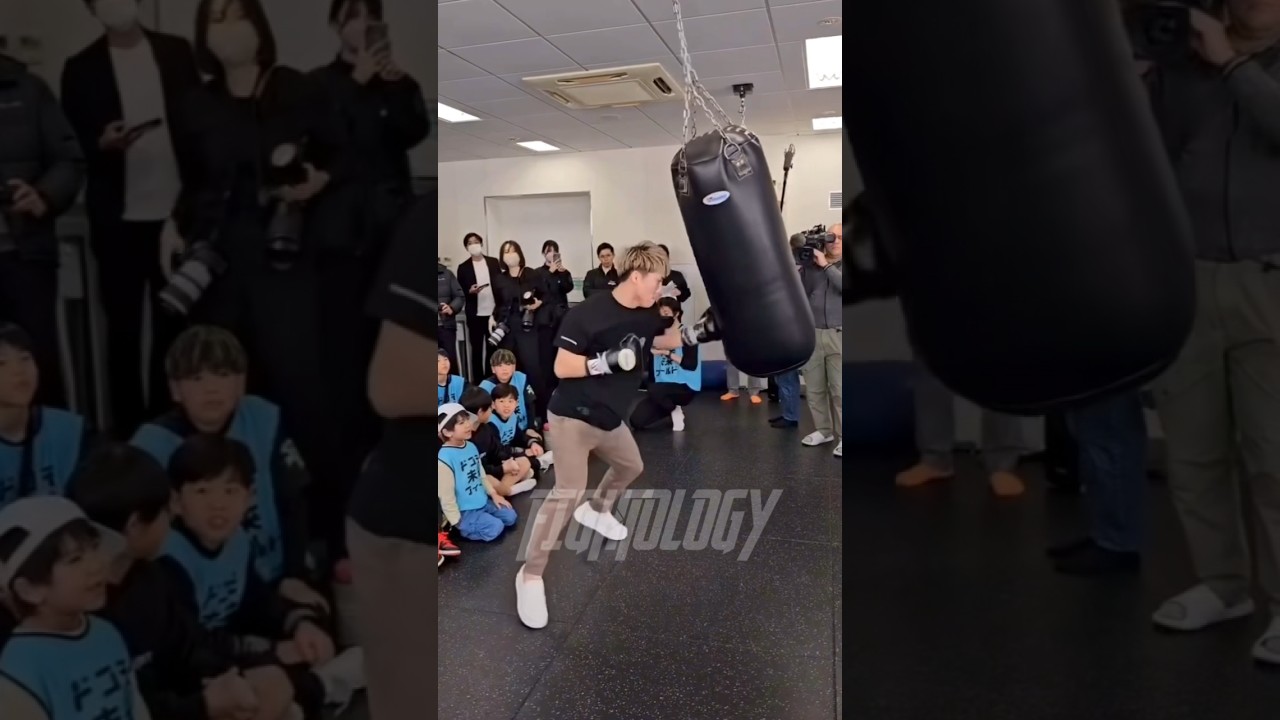 Naoya Inoue INSANE POWER on Heavy Bag #naoyainoue #inoue #boxingtraining