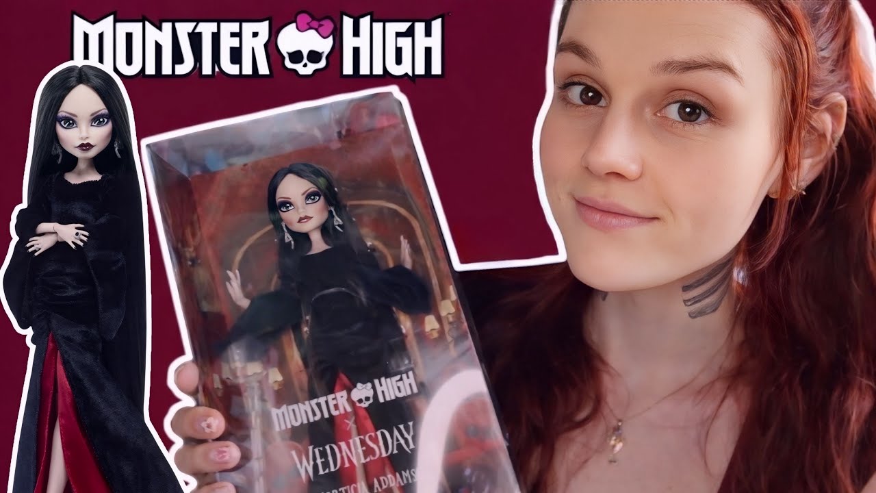 Morticia Addams - Wednesday Monster High | Jenny Rinn