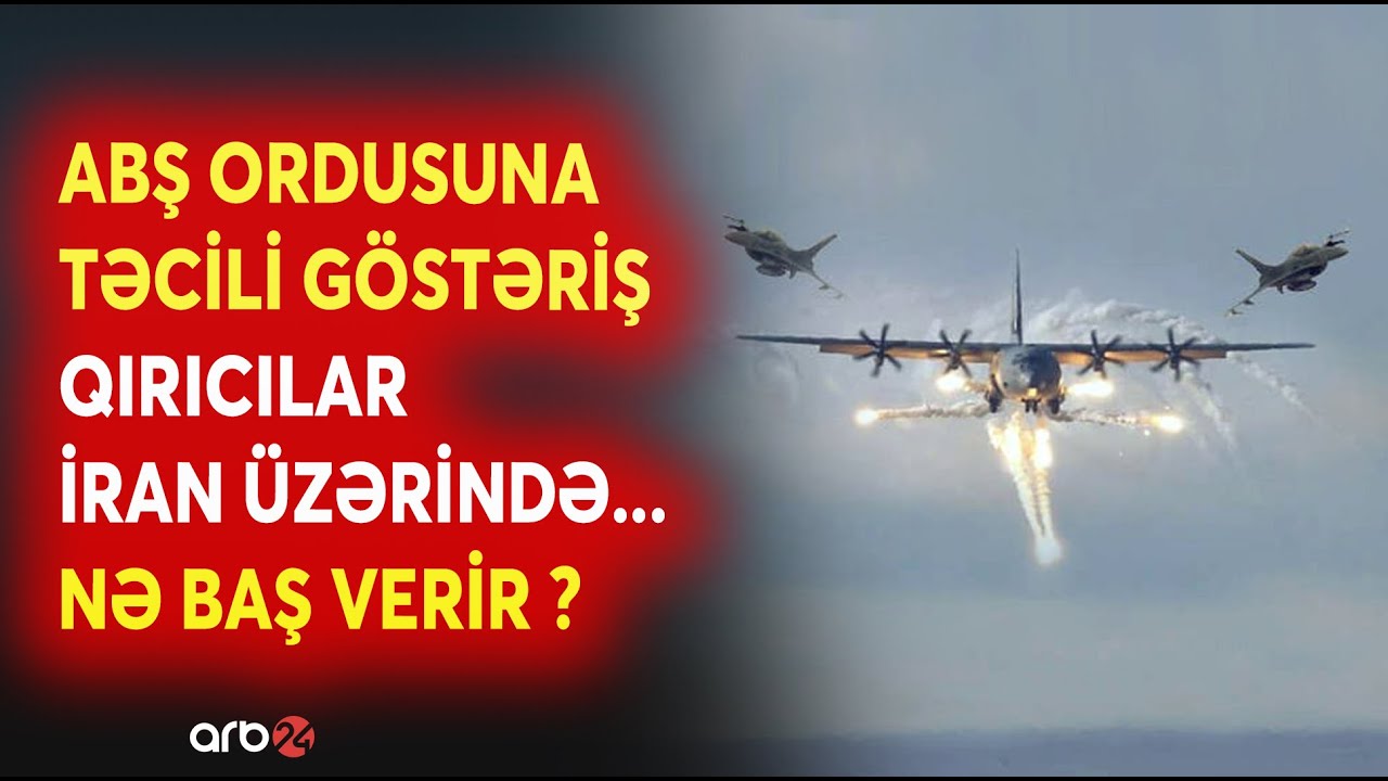 SON DƏQİQƏ! ABŞ-nin DAĞIDICI HÜCUMU başladı? - Qırıcılar TƏCİLİ HƏRƏKƏTƏ KEÇDİ - NƏ BAŞ VERİR?
