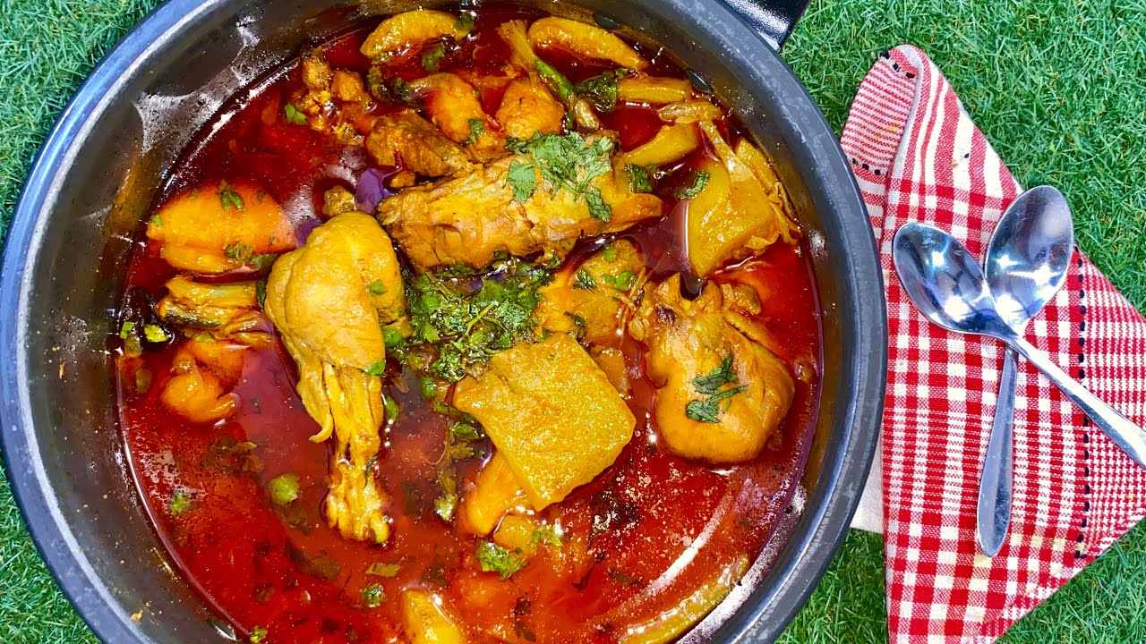 Kashmiri Alle Kokur | Chicken & Bottle Gourd | Lauki aur Murga | Restaurant style chicken | KFF