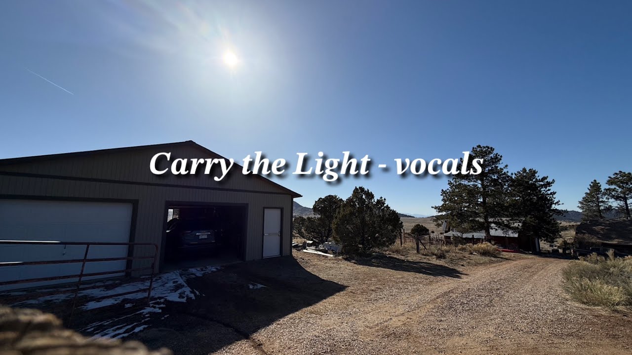 Carry the Light by Andy Beck - vocals and lyrics