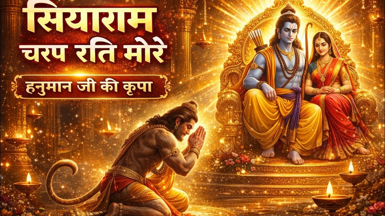  सिताराम चरण रति मोरे | रोज सुनने से मिलती है हनुमान जी की कृपा | Ram Bhajan#Dipak J S