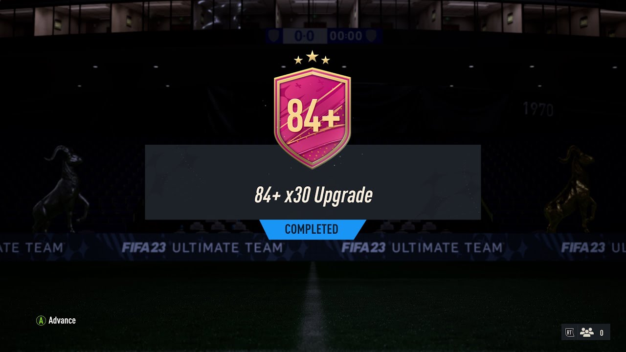 FIFA 23 84+ x30 Upgrade FUTTIES ULTIMATE TEAM FUT 23
