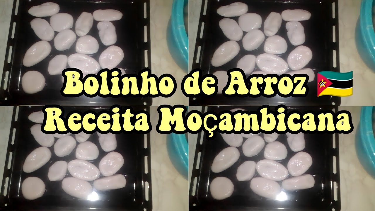 COMO FAZER BOLINHO DE ARROZ Com CÔCO CULINÁRIA MOÇAMBICANA 🇲🇿 passo a passo