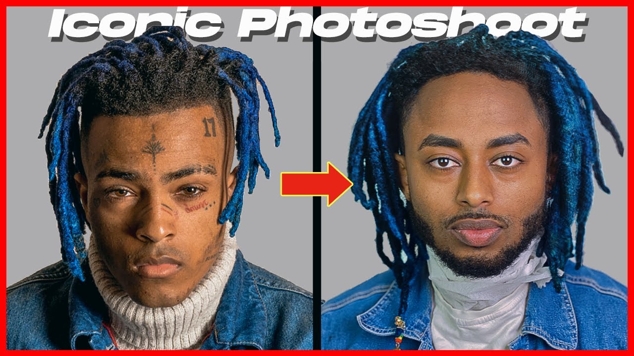 Recreating xxxtentacion Iconic Dreadlock Picture | Easy Dreadlock styles