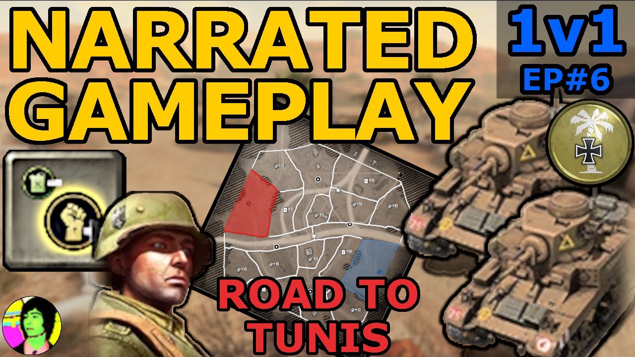 CoH3 | Manpower economy boom against UKF | Narrated Gameplay 1v1 Deutsches Afrikakorps | EP#6