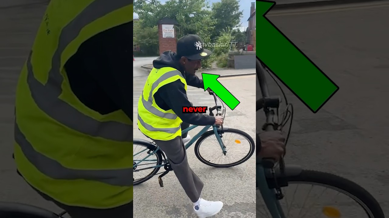 He Finally Learned How To Ride A Bike..
