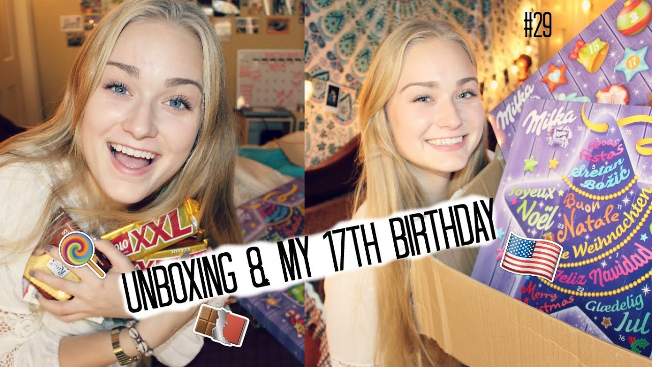 AUSLANDSJAHR 15/16 USA #29 UNBOXING / 17.GEBURTSTAG