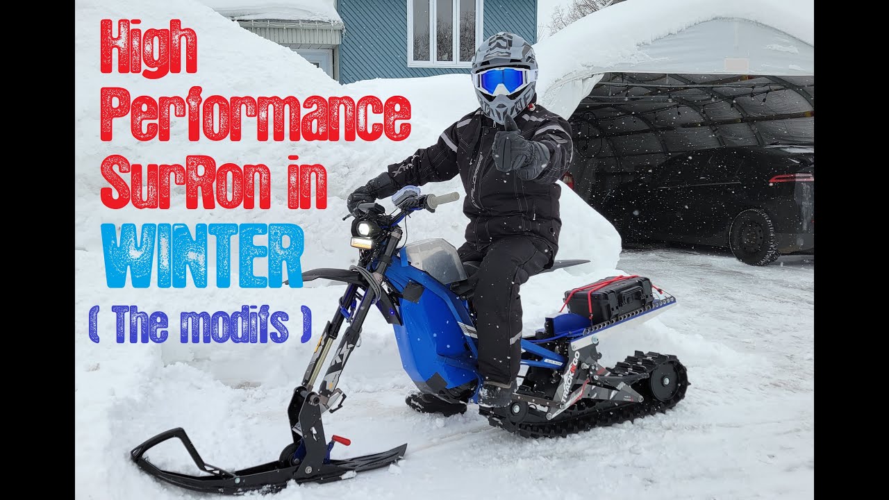 18kW Sur Ron ELECTRIC snowbike