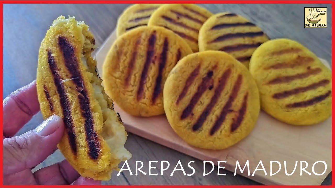 AREPAS DE PLÁTANO MADURO