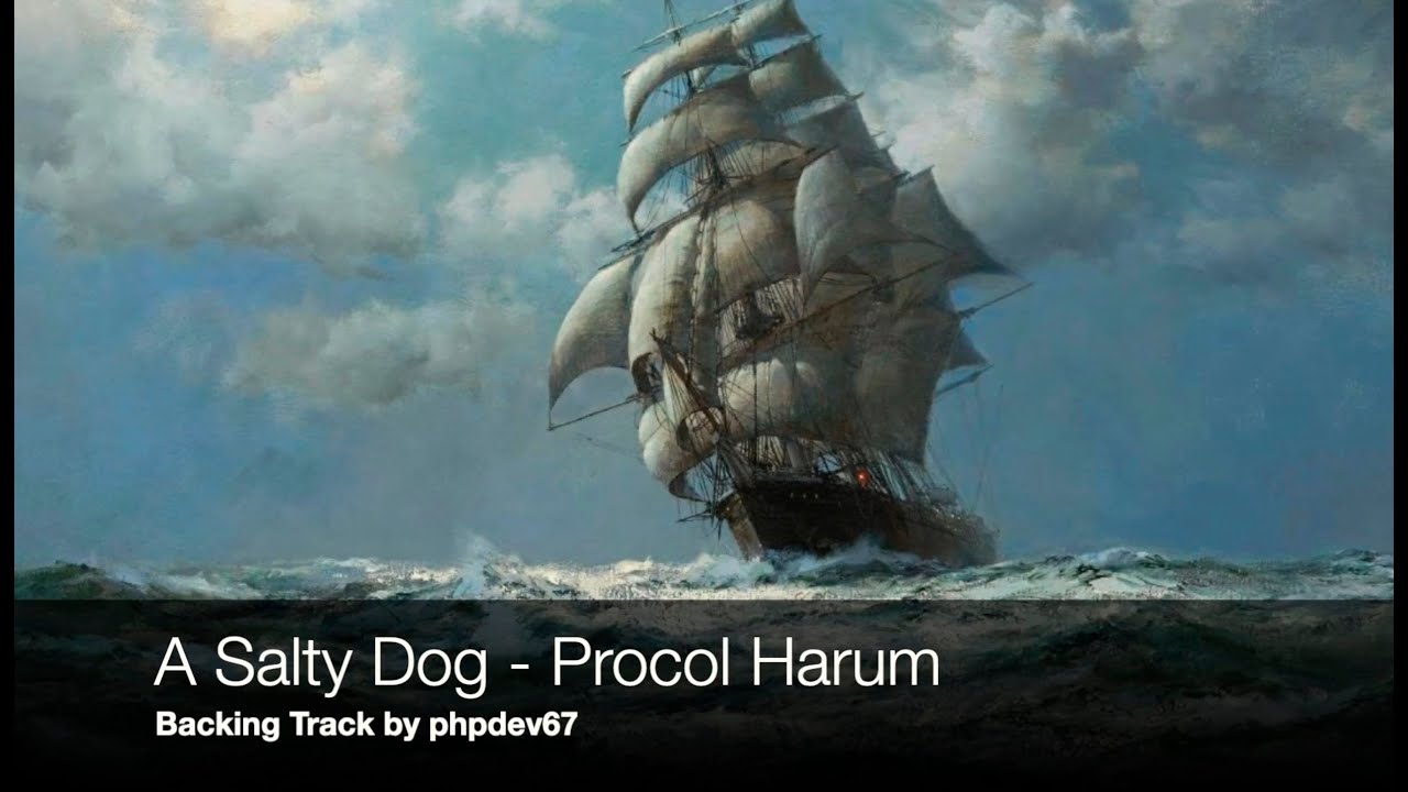 A Salty Dog - Procol Harum, instrumental cover