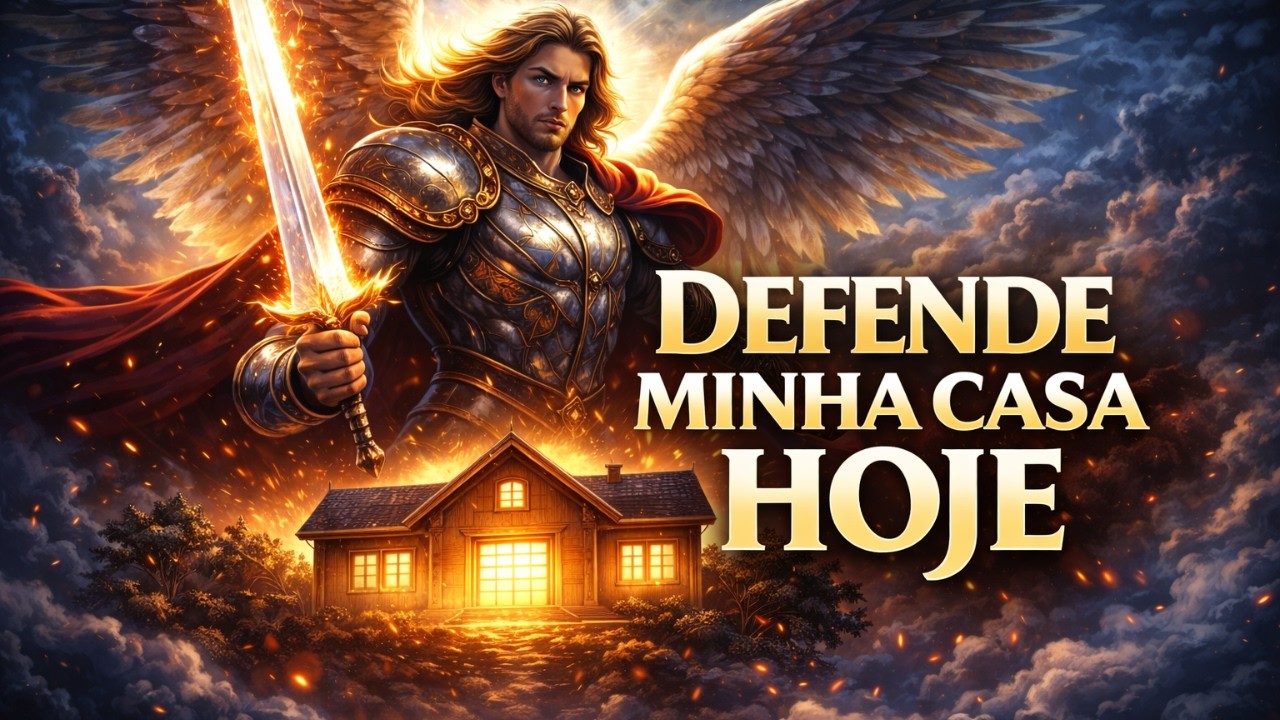 Coloque Sua Casa Sob a Espada de São Miguel Hoje 🔥 Oração Poderosa