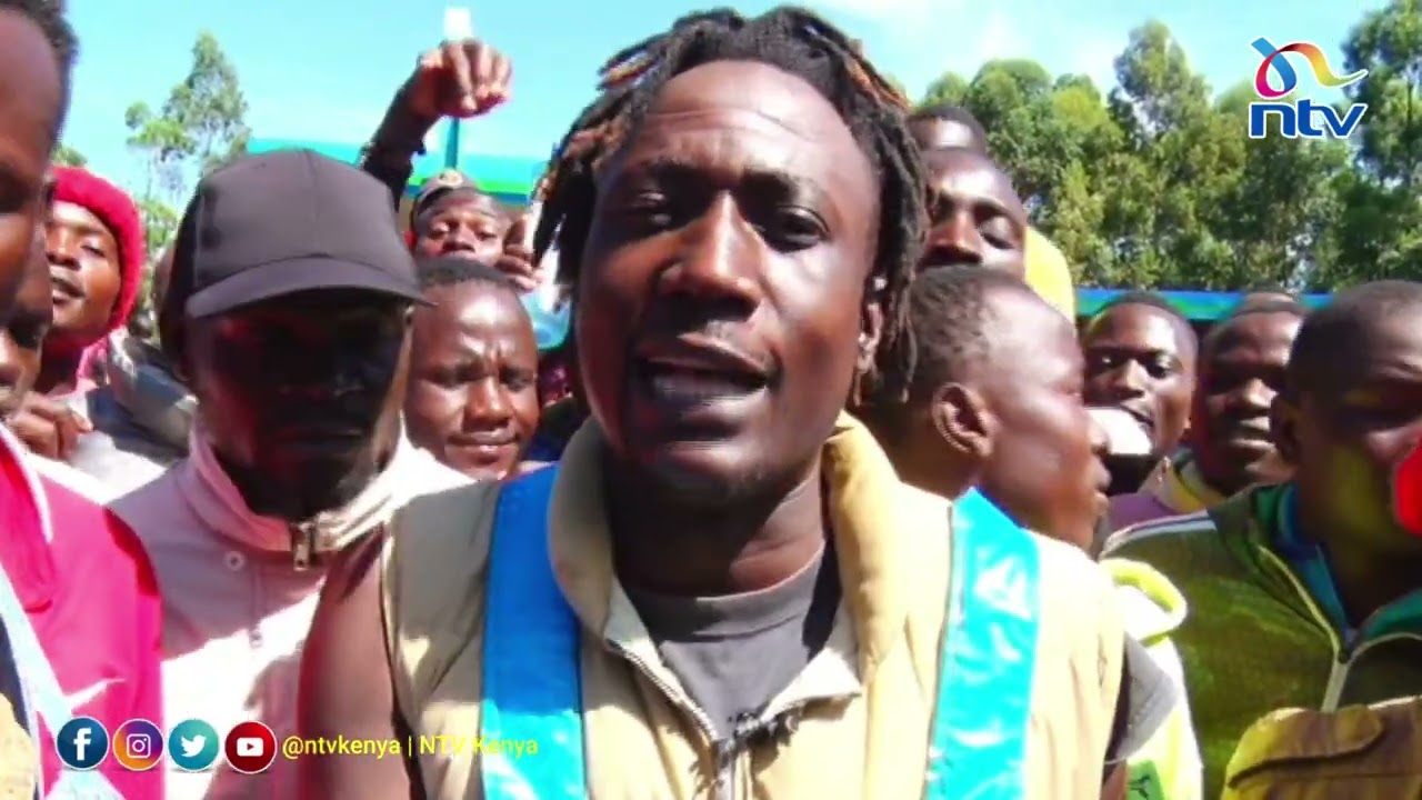 Taswira ya #maandamano Rongo, kaunti ya Migori