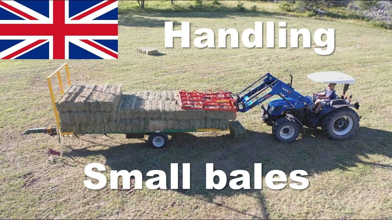 JB Industrie | Handling small bales [English]