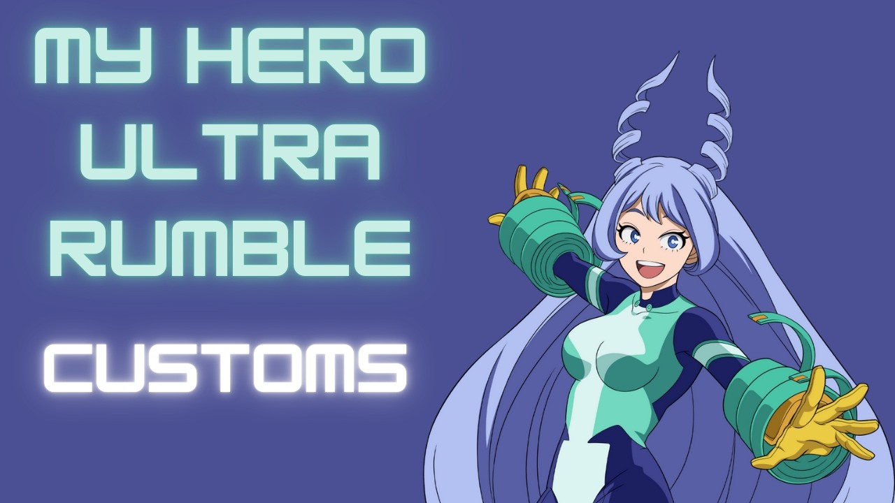 *LIVE* MY HERO ULTRA RUMBLE NEW UPDATE!! | CUSTOMS | ROAD TO 600 SUBS!!