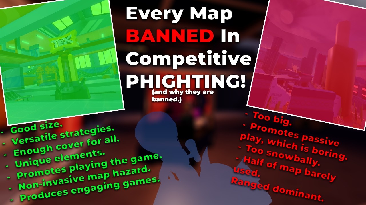The BANNED Maps of Competitive PHIGHTING! (And Why They Are Banned.)