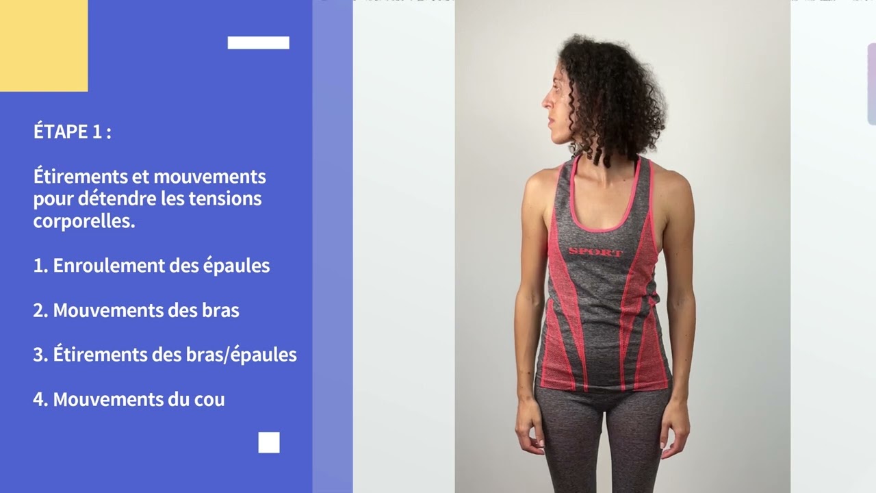 MODULE 6 - 9. Exercices d'Étirements et d'auto massages corporels bien-être