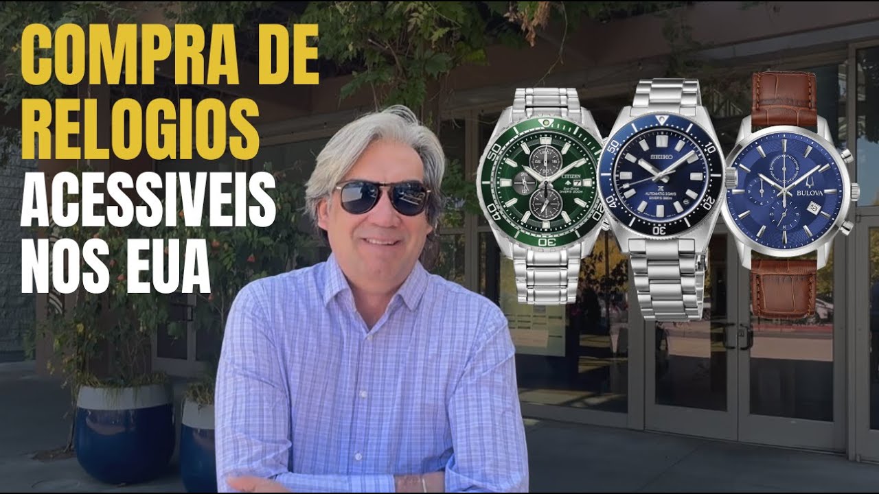 Ela perdeu a aposta e teve que comprar um relógio pra mim! Comprando um Relógio acessível .