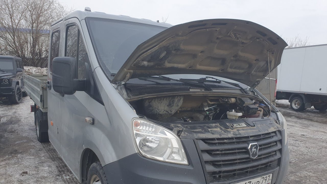 Свап в Газель Некст двс 3uz-fe v8 4,3 280 л.с с 6-ти ступенчатой акпп, пневма, кондиционер.
