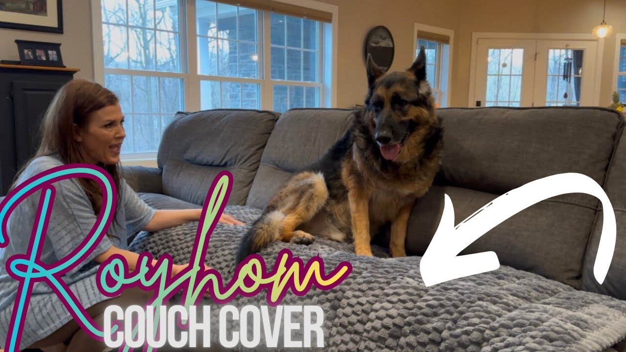 A Couch Cover that stays in place! 