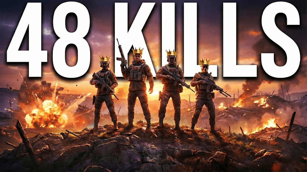 Novi Rekord 48 killova - RedSec Quads - Battlefield 6
