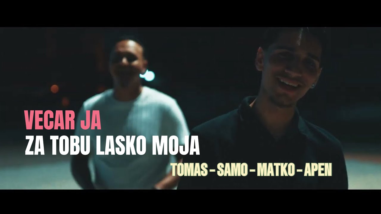 🎬❤️ Tomas & Samo - Večar Ja / Za Tobu Lasko Moja - Mix | VIDEOKLIP | COVER ❤️🎬