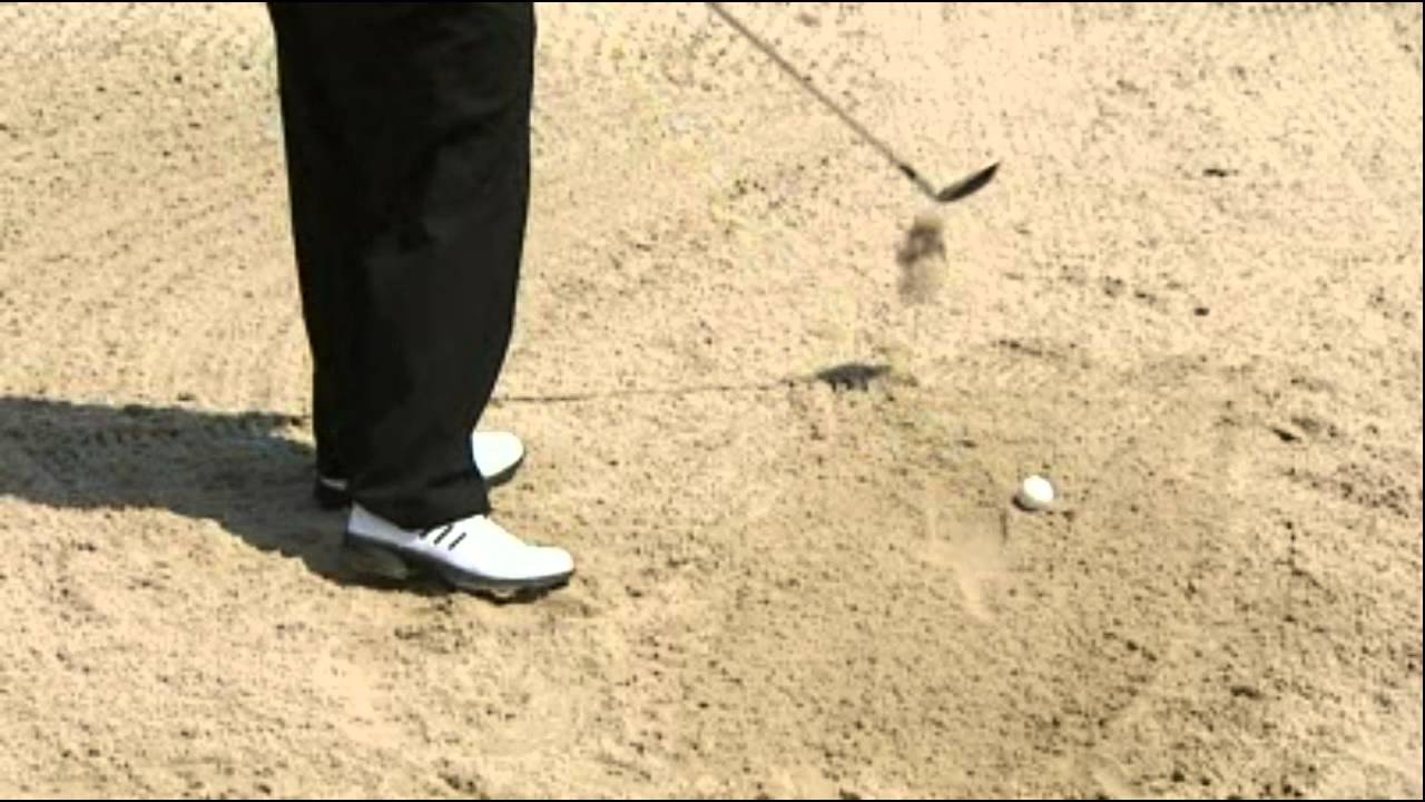 Golf Training Bunker: Problemlos aus dem Sand
