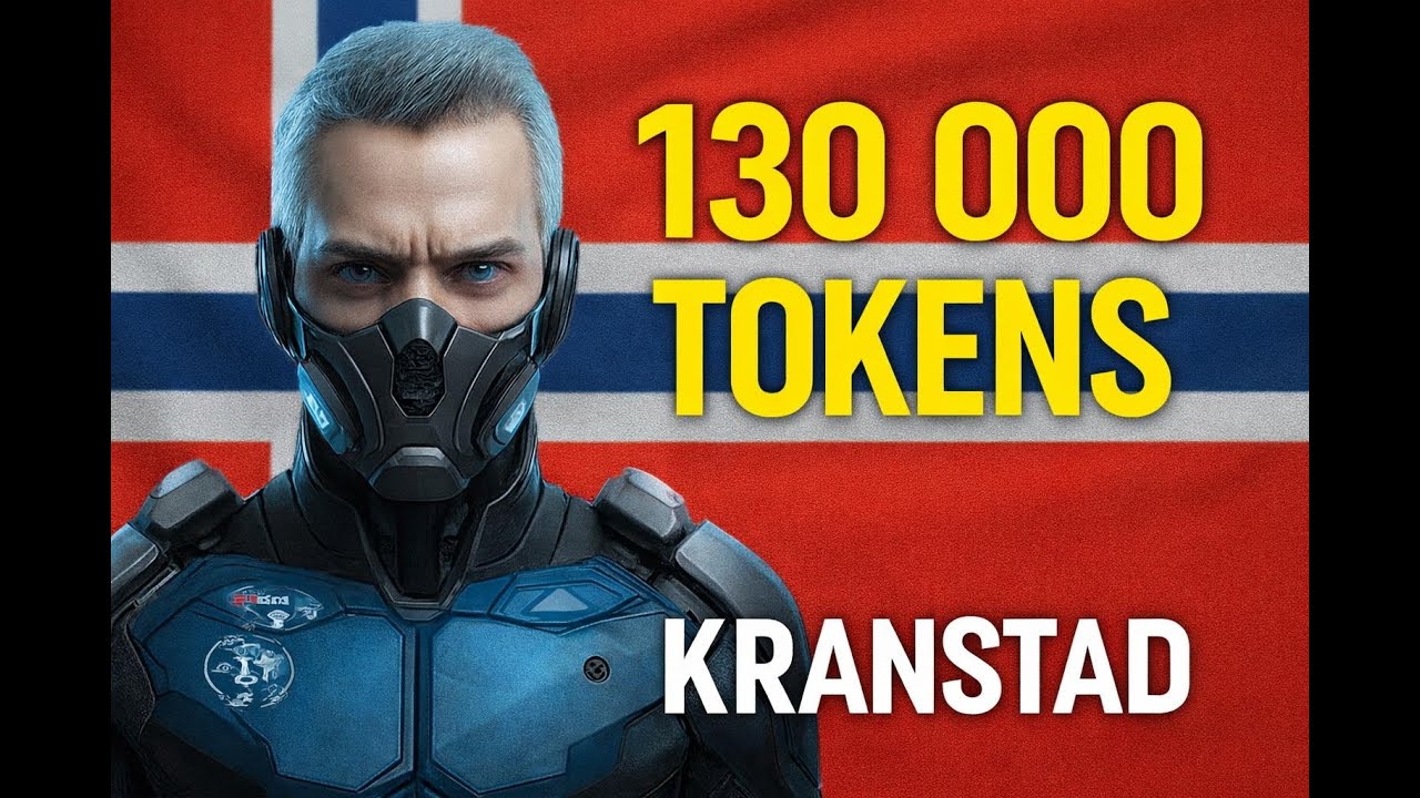 Kranstad крутит 130 000 жетонов Новый год 2026 / Kranstad  spinning 130 000 tokens New Year 2025