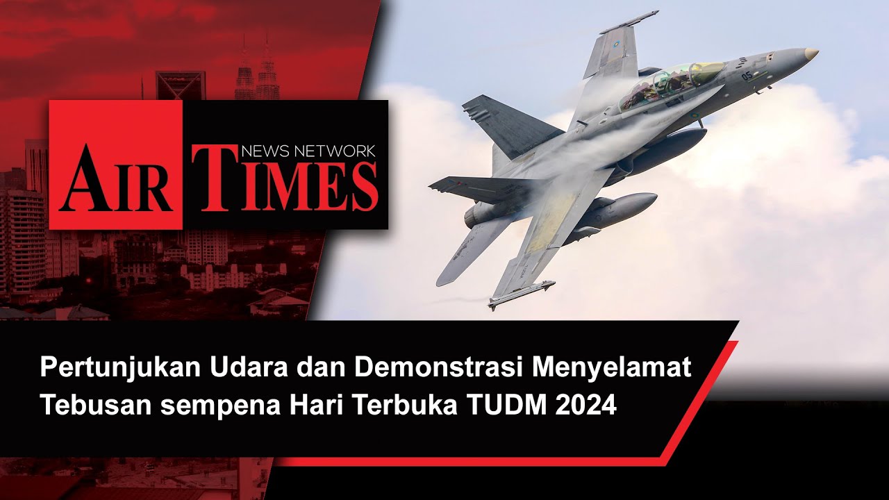 Pertunjukan Udara dan Demonstrasi Menyelamat Tebusan sempena Hari Terbuka TUDM 2024