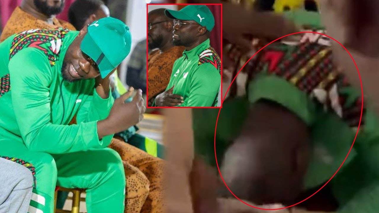 Dernière min- Trop émotif, Ousmane Sonko frôle l'évanouissement en célébrant la victoire du Sénégal