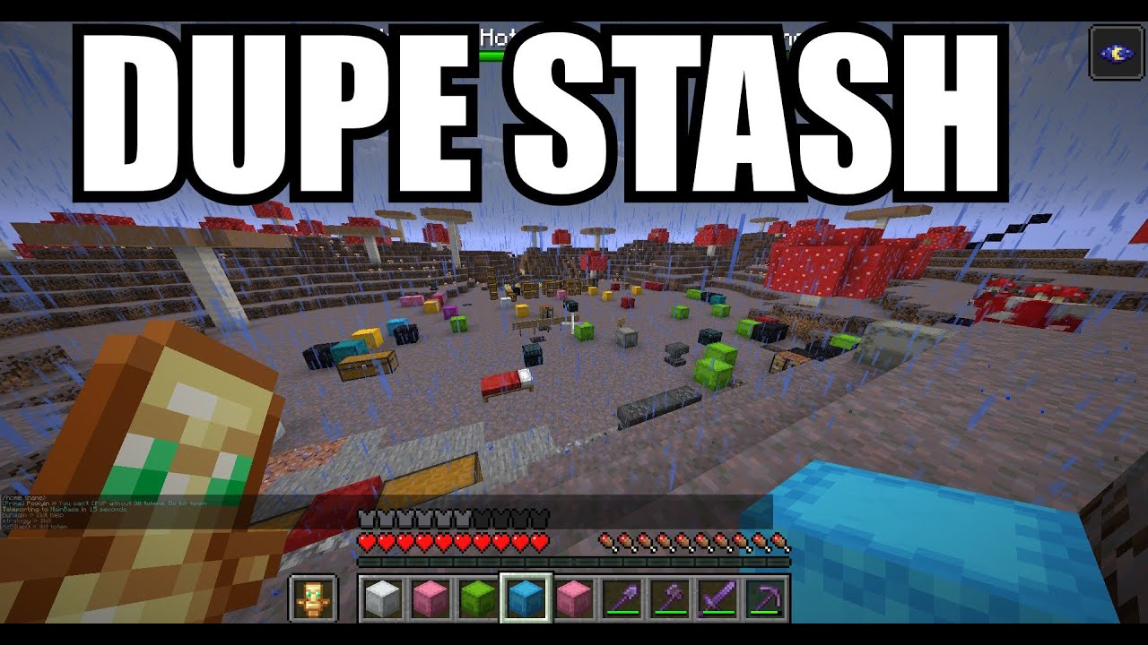Mushroom Biome Dupe Stash on 6b6t!