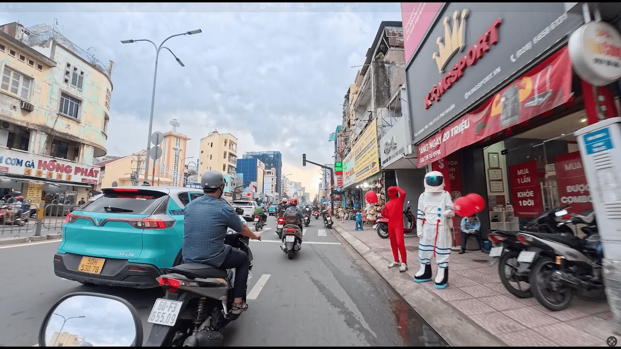 Đường hôm nay có gì 68 | Con đường Hoàng Văn Thụ buôn bán xe máy cũ,Đường CÔ Bắc Cô Giang phú nhuận